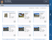 Tablet Screenshot of barrywillbanks.com